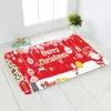 Mattan Natal Noel år Santa Claus Christmas Mat Outdoor Merry Decor for Home Navidad Xmas T003 230825