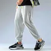 Pantalons pour hommes Jogging grande taille été décontracté mode Sport pantalon solide Style Hip Hop Harem pantalons De Los Hombres 230824