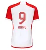 Kane 22 23 24 Bayerns Player München Soccer Jerseys Mane Sane Goretzka Coman Muller Davies Kimmich Football Shirts Men Kids Kit 22 2023 2024 Uniforms