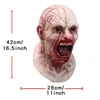 Party Masks Halloween Zombie Mask Props Grudge Ghost Hedging Zombie Mask Realistic Masquerade Headgear Open Mouth Ghost Scary Horror Party 230824