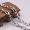 Kedjor Solid 925 Sterling Silver 8mm Big Cable Link Chain Men's Necklace 21.6inch