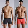 Underpants 4pcs Set Men Boxer Shorts Soft Boxers for Men's Panties Mens Male Cotton Sexy Underwear Boxershorts Family Calecon 230824