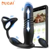 Vibratorer manlig drivande prostata massager bluetooth app control telescopic rumpa plug anal vibrator män gay dildo bdsm sex leksak för par 230824