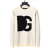 Designer D Men's Sweaters G Mens Womens Pullover Tröja Letters Brodery Fashion Casual Autumn Winter Long Sleeve Crewneck Hand Sticked