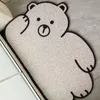 Carpet Doormat Entrance Hallway Printed Coil PVC Material Non Slip Floor Rugs Bear Cat Dog Front Door Mat alfombra cocina 230824