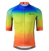 Vestes de course Weimostar été hommes cyclisme vélo vélo demi manches Jersey Top vêtements de sport S-XXXL