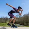 Ensembles de course Sila Hommes Tri Costumes Vêtements Athlète Professionnel Triathlètes Formation Ou Compétition De Patinage Moyen Costume De Patinage À Roulettes