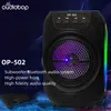 Bluetooth głośnik zewnętrzny Karaoke Suboofer Sound System dźwiękowy System dźwięku HiFi z LED Light Music Center Caixa de Som HKD230825