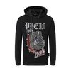 Plein Bear Brand Mens Felpe con cappuccio Felpe calde Felpa spessa Hip-hop Allentato Caratteristica Personalità Pp Skull Pullover Strass Felpa con cappuccio di lusso 2069