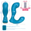 Вибраторы Beyourlover простата анальная вибраторная вибраторская секс-игрушка-приложение-точка управления Dult Toys Massager для мужчин-паров Удовольствие Мастурбатор 230825