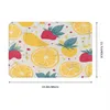 Tapijt A Splash Of SunKissed Flavour Summertime Sweetness 60x40cm Polyester Vloermatten Aanpasbare Deuropening Binnen 230825