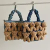 Borse da sera Moda Autunno Inverno Bella borsa a tracolla per orso tridimensionale Borse da donna per cartoni animati Borsa per orso bambola 230825