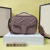 Bolso de mano de diseñador Cartera para mujer Bolso cruzado de lujo para cámara Bolso de cuero genuino Mini bolso cruzado con cadena Bolso de hombro Bolsos de moda Multicolor disponible