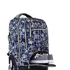 Torby szkolne torba plecaka wózka dla nastolatków 19 calowych Rolling Wheeled Boys Koła dla dzieci