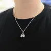 Kettingen FoYuan Zilver Kleur Assepoester's Droom Pompoen Koets Ketting Koreaanse Versie Gepersonaliseerde Leuke En Zoete Sieraden