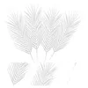 Decorative Flowers Simulated Leaves Fake Tree Realistic Plants Trees Chic Multi-function Leaf Decor