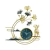 Настенные часы скандинавские легкие роскошные часы гостиная дома мода декоративная настенная установка простые современные творческие карманные часы