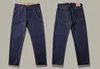 Jeans da uomo 2000T 0002 Leggi la descrizione Pantaloni in denim non lavati con cimosa indaco grezzo Tornado rosso Tornado Jeans con fibbia in ottone non sanforizzato 14 once 230825