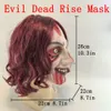 Party Masks Horror Evil Dead Rise Mask Headgear Cosplay Bloody Creepy Ghost Face Demon Latex Helmet Halloween Carnival Party Costume Props 230824