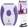 Kemei Women Epilator Electric Shaver Face Body Ben Body Hair Removal Trimmer Female Bikini Shaving Machine EU Plug KM-280R HKD230825