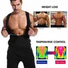 Taille Tummy Shaper Sauna Top Vest Zipper Minceur Body Shaper Hommes Ventre Plat Sueur Graisse Brûlante Perte de Poids Contrôle du Ventre Taille Formation Mâle 230824