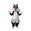 Halloween nouvelle entreprise personnalisé drôle chat mascotte Costumes dessin animé Halloween mascotte pour adultes