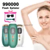 999 999 Flashes Portable Epilator IPL Underarm Laser Epilator smärtfri hela kroppens fotoepilator för kvinnors armhålor Borttagning Hår HKD230825