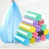 Trash Bags 100pcs Portable Household Garbage Bag Thickened Environmentally Kitchen Garbage Bag Color Disposable Garbage Bags 230824