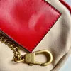 Wysokiej jakości design luksusowy łańcuch łańcuchowy torba na ramiona damska moda torba kubełkowa cała torba crossbody cztery kolory 575163