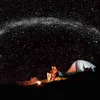LED Star Projector Night Light 6 w 1 Planetarium Projectionr Galaxy Starry Sky Projector lampa USB obrotowe lampki nocne HKD230824