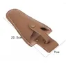 Storage Bags Practical Home Supplies With Buckle Electrician Holder Scissor Bag Portable Leather Sheath Tool Pruning Gardening Pouch