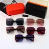 Kanał designerski okulary przeciwsłoneczne cykl luksusowy moda kobieta męskie okulary przeciwsłoneczne Diamond Square Sunshade Kryształ Słońce Słońce Kieliszki 9245