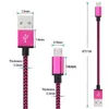 Ny 3M 9ft snabbladdning USB -typ C -kabel för Samsung för Android Fast Charging Cable för Huawei P30 Xiaomi Charger Wire Data Cord för Micro Other Cable