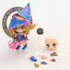 Action Toy Figures Doll Yu-Gi-Oh! Dark Magician Girl Yugi Assemble Change Face Action Figure Hobbies Model Ornament Toy