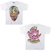 T-Shirts Hellstar Erkek Kadın Tasarımcı Pamuklar Üst Tişörtlü Adam Sabit Gömlek Luxurys Giyim Sokak Giysileri Tees