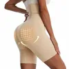 Waist Tummy Shaper Women Firm Control with Hook Butt Lifter Shapewear Panties High Trainer Body Shorts Female Slimming fajas 230825