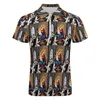 Virgin Mary Casual Polo Shirt Mur Lady of the Rosary T-shirts Men Men Short Rleeve Print Shirt Day Street Style Oversiased Tops Prezent HKD230825