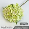 Decorative Flowers Single Snow Butterfly Hydrangea Simulation Flower Home Living Room Beautiful Chen Arrangement Ornaments Stage Wall