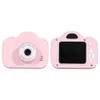 Camcorders 2 inch HD IPS-scherm Kindercamera Verjaardagscadeau Leuke cartoon Kinderen Po-camera Opladen via USB Digitale kindercamera met kaartlezer 230824