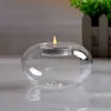 Glass Round Hanging Candle Light Holder Candlestick Party Home Decor Romanti HKD230825