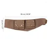 Belts Brown Waist Chain With Bum Bag Cowgirl Studded Belt For Women Prom Banquet Club Party Jeans Dresse Bar Dropship