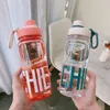 Mugs Large Capacity Water Bottle Gym Fitness Drinking Outdoor Camping Climbing Hiking Sports Shaker Bottles Fashion Kettle 230825