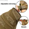 Gants tactiques en plein air Formation militaire Armée Sport Escalade Tir Chasse Équitation Cyclisme Doigt Complet Mitaines Antidérapantes Q230825