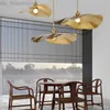 New Lotus Pendant Lights Nordic Copper Ceiling Hanging Lamps for Living Room Dining Room Decor Restaurant Loft Led Hanglamp HKD230825