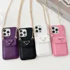 CASE TRIANGELE CARD CARCE POCKET APPORTION FOR iPhone 15 14 13 12 PRO MAX 11 X XS XR 8 7 بالإضافة