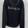 Herrtröjor tröjor brev tryck svart hoodie kvinnor höst vinter vintage bomull rock n roll tröjor toppar femme klassisk chic pullover 230824