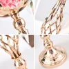 Candle Holders 2023 The Light Of Luxury Furnishing Articles Twist Wedding Candlestick Vase Led Decorative Wrought Iron Road