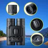 Telescope Lornets Mini Portable Zoom HD 5000M Mocne 300x25 Folding Longdistance Low Light Night Vision Professional 230824