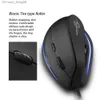 Mouse da gioco ZELOTES T20 USB verticale cablato ottico 4 marce 3200 DPI 6 pulsanti Q230825