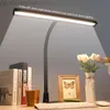 LED مكتب مصباح المصباح المهندس المعماري مصباح طاولة المشبك 24W براقة Workbench الإضاءة المكتب الإضاءة الإضاءة ضوء الشاشة للمراقبة استوديو القراءة HKD230824